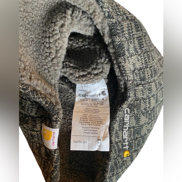 Carhartt Aztec Knit Earflap Hat - Picture 11 of 13